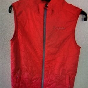Kids Red Sleeveless Jacket